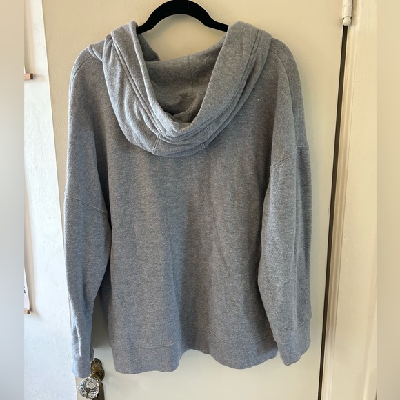Mona B Size M/L Gray Hoodie Sweatshirt - Picture 2 of 4